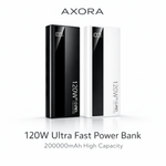 AXORA 120W Ultra-Fast Power Bank – 200,000mAh